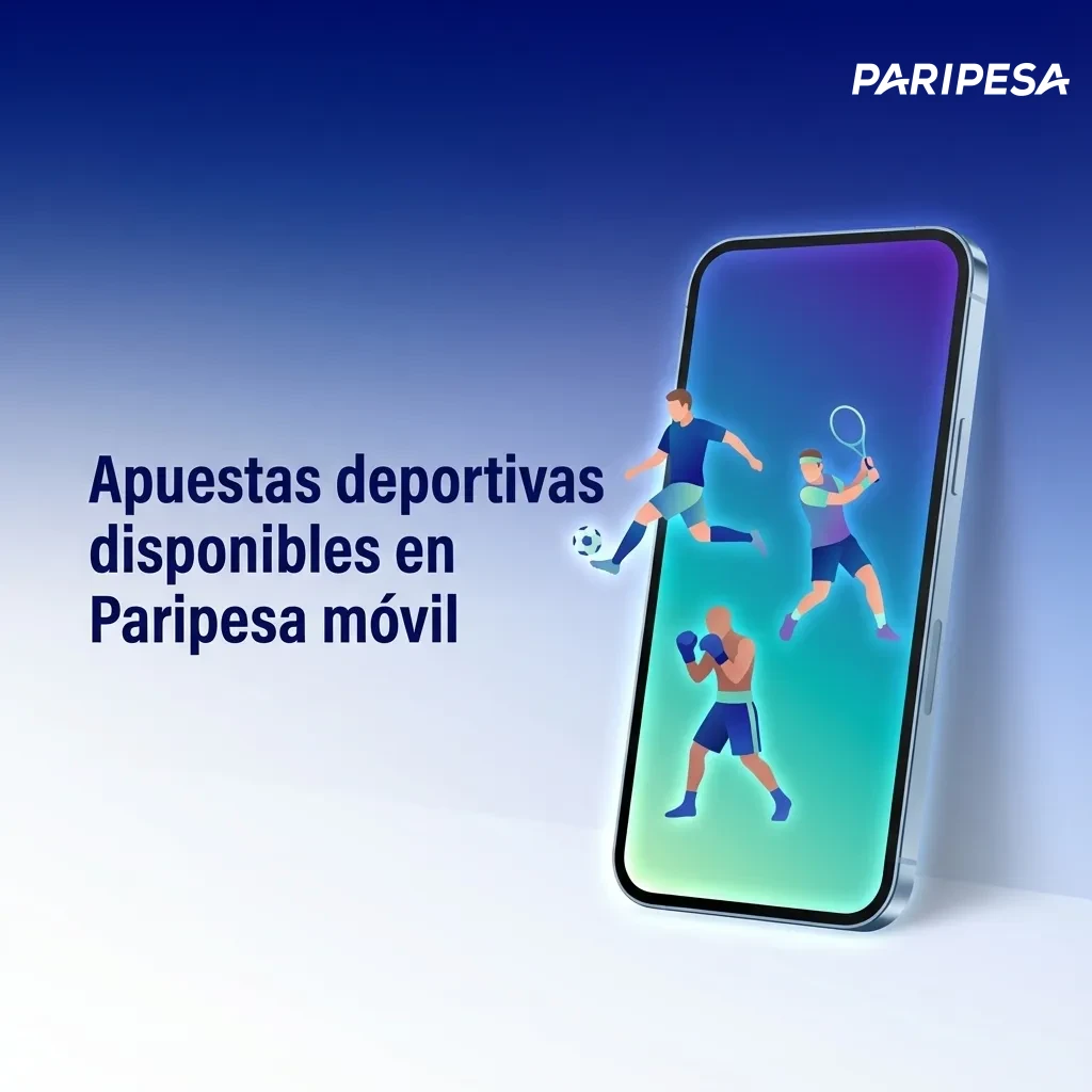 Interfaz móvil de Paripesa mostrando apuestas deportivas en vivo y prepartido en fútbol, tenis, básquet, MMA, eSports y más