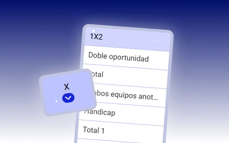 Apuesta al ganador con el mercado 1X2 en Paripesa.
