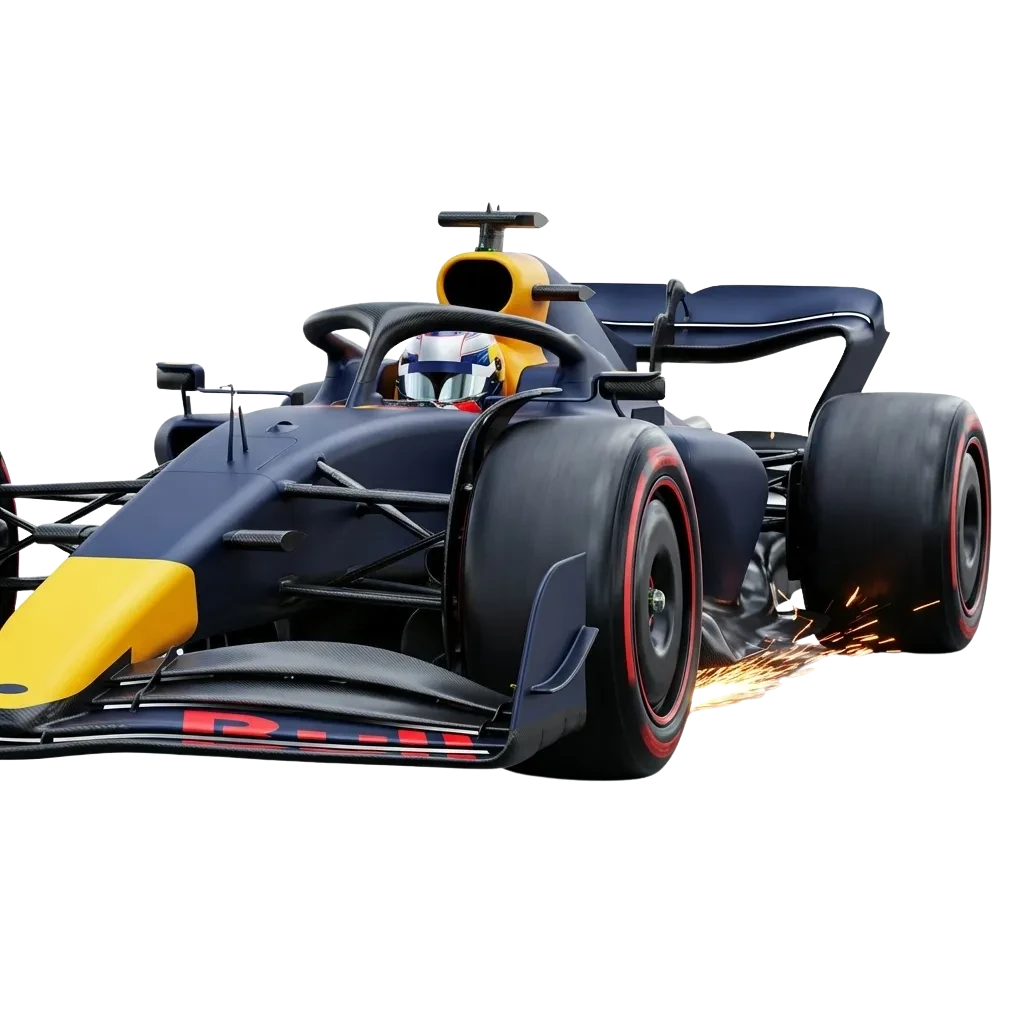 Banner de apuestas de Fórmula 1 en línea en Perú en Paripesa, con autos de carreras, cuotas y bono de bienvenida para nuevos usuarios