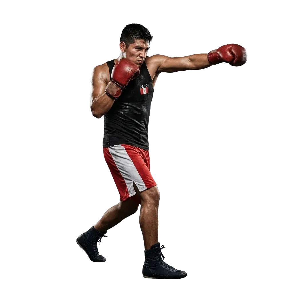 Banner de apuestas MMA online en Perú con luchadores en jaula, cuotas en pantalla y promo de bono de bienvenida