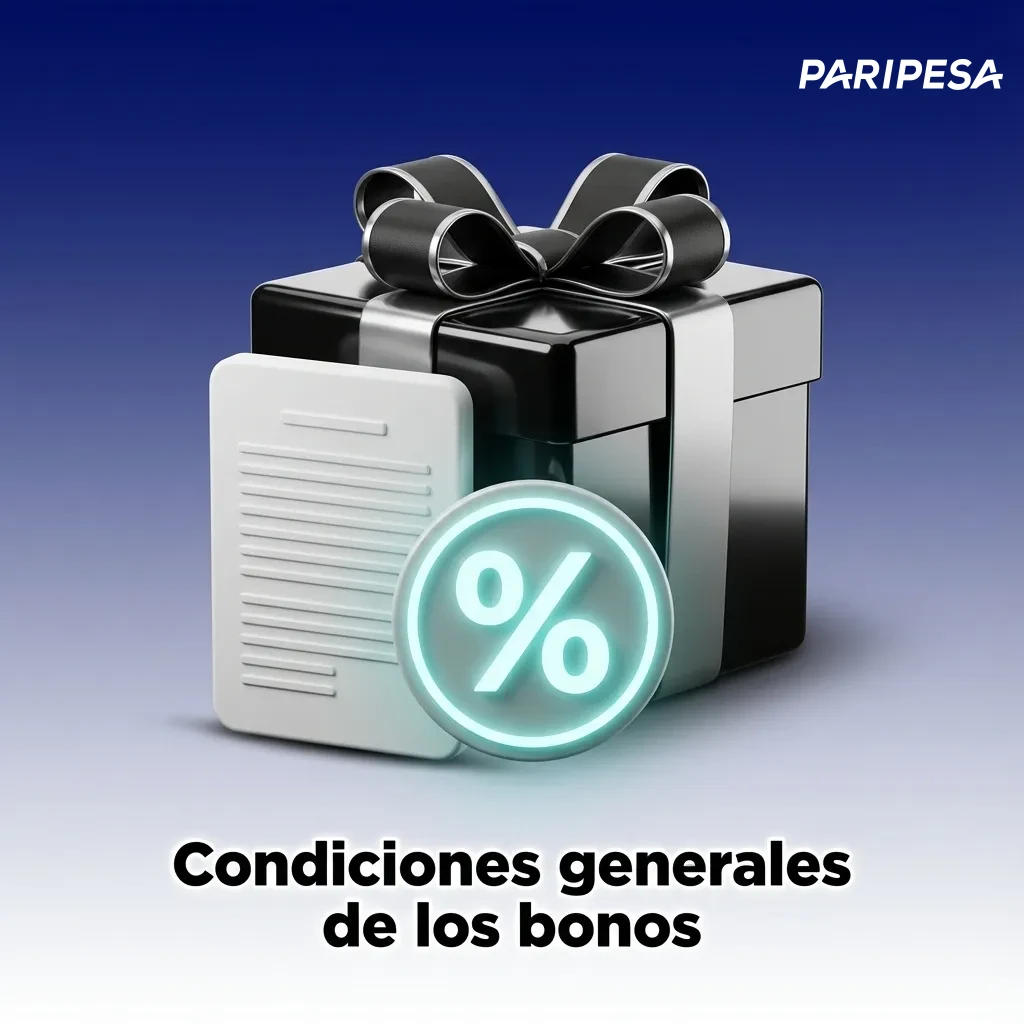 Infografía en español que explica las condiciones generales y reglas de uso de bonos de apuestas en Perú