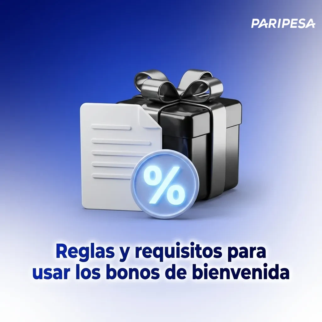 Ilustración sobre reglas y requisitos del bono de bienvenida en casino online, con lista de condiciones y advertencias