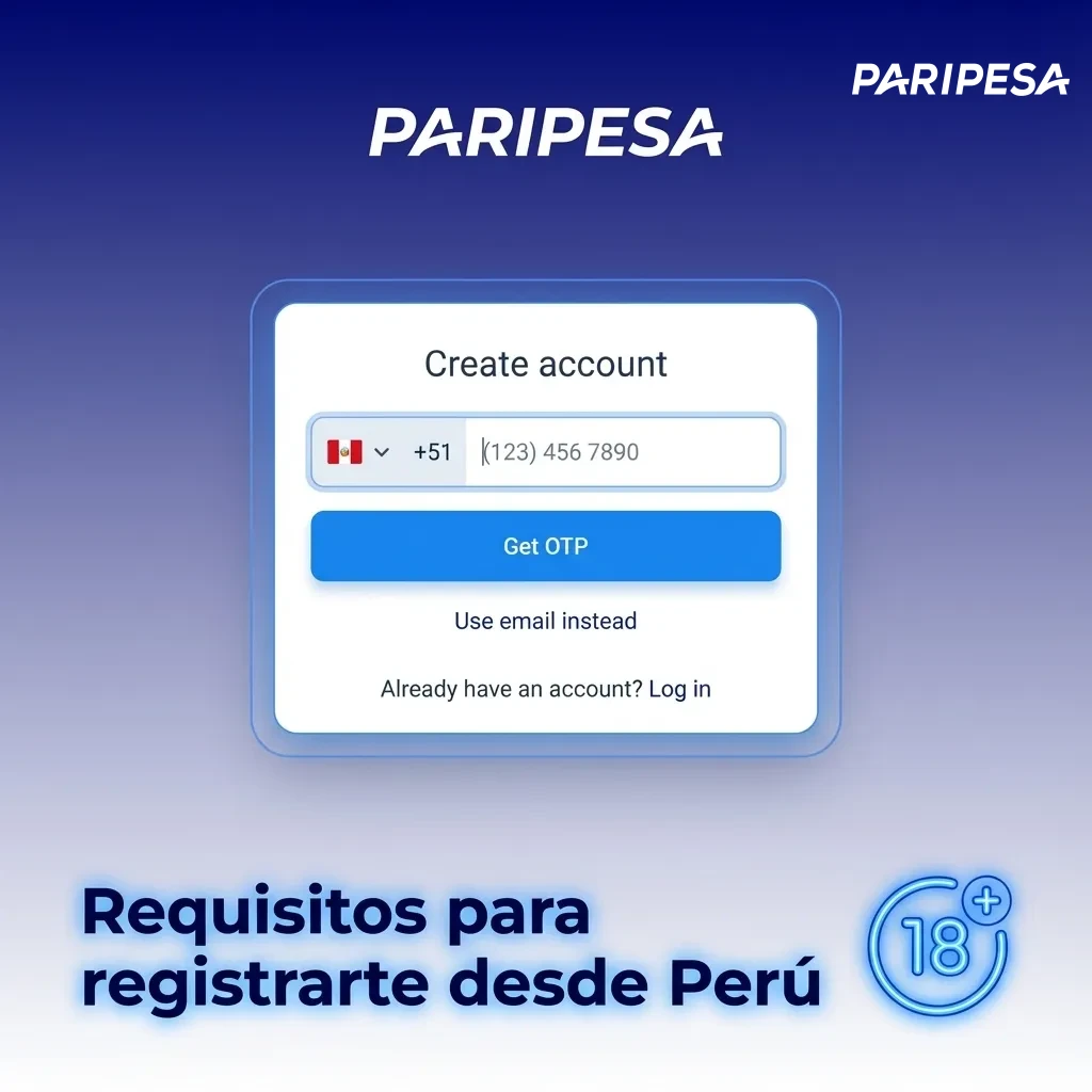 Ilustración de persona peruana revisando en pantalla los requisitos básicos para registrarse en sitio de apuestas