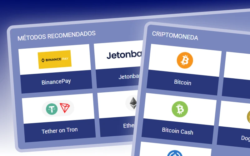 Usa criptomonedas o métodos digitales para tus pagos en Paripesa.
