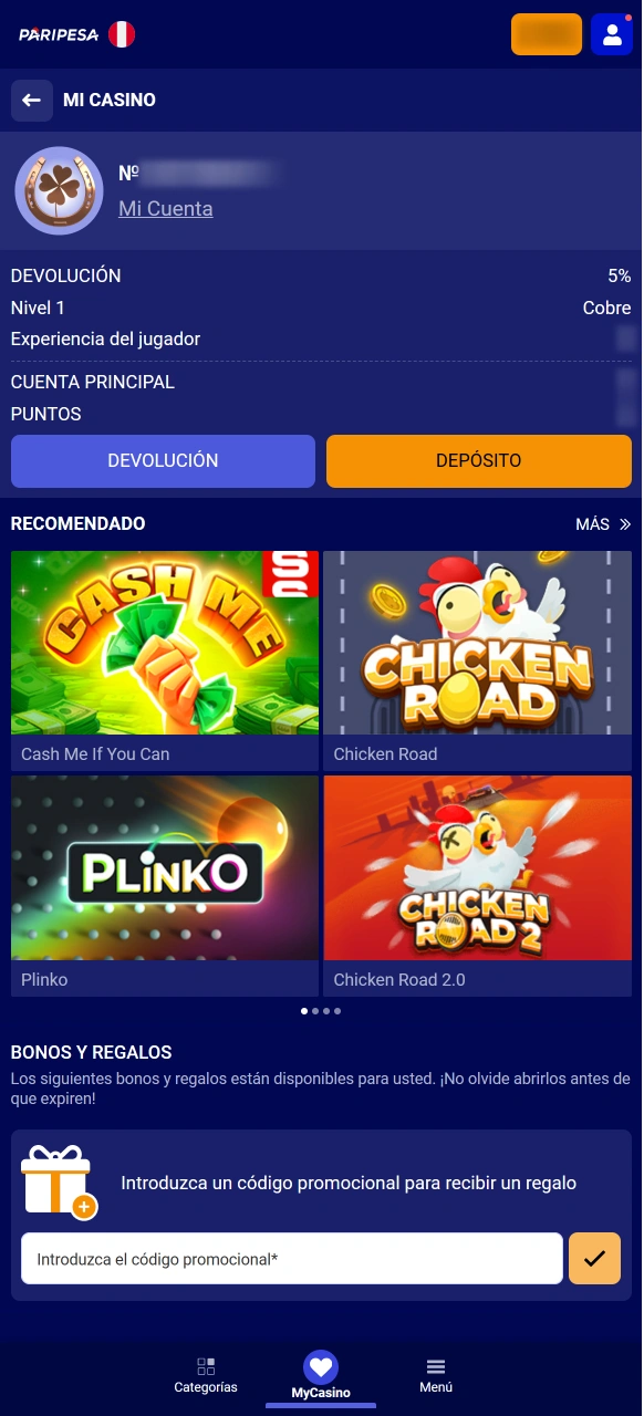 Apuesta en tus eventos favoritos para liberar las ganancias del Bono en Paripesa oficial.