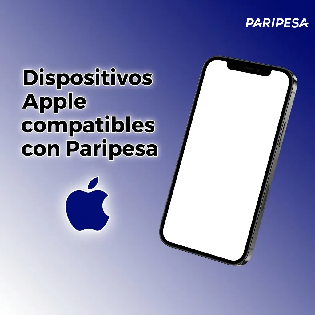 Dispositivos Apple compatibles con Paripesa