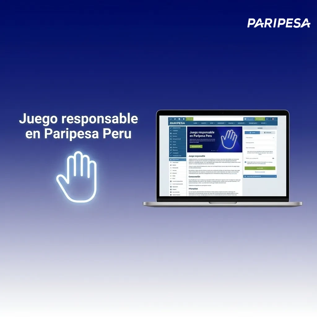 Juego responsable en Paripesa Peru