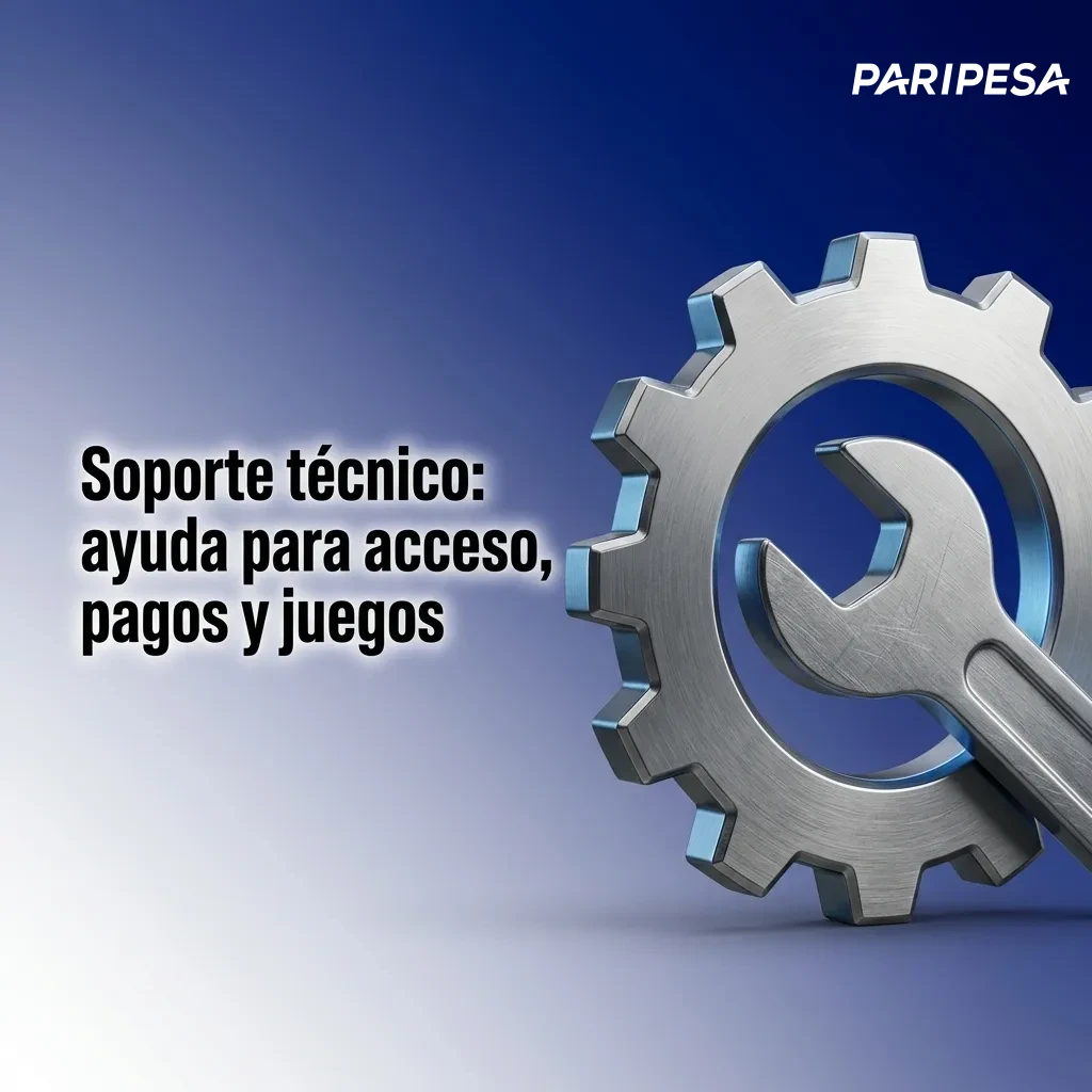 Soporte técnico: ayuda para acceso, pagos y juegos