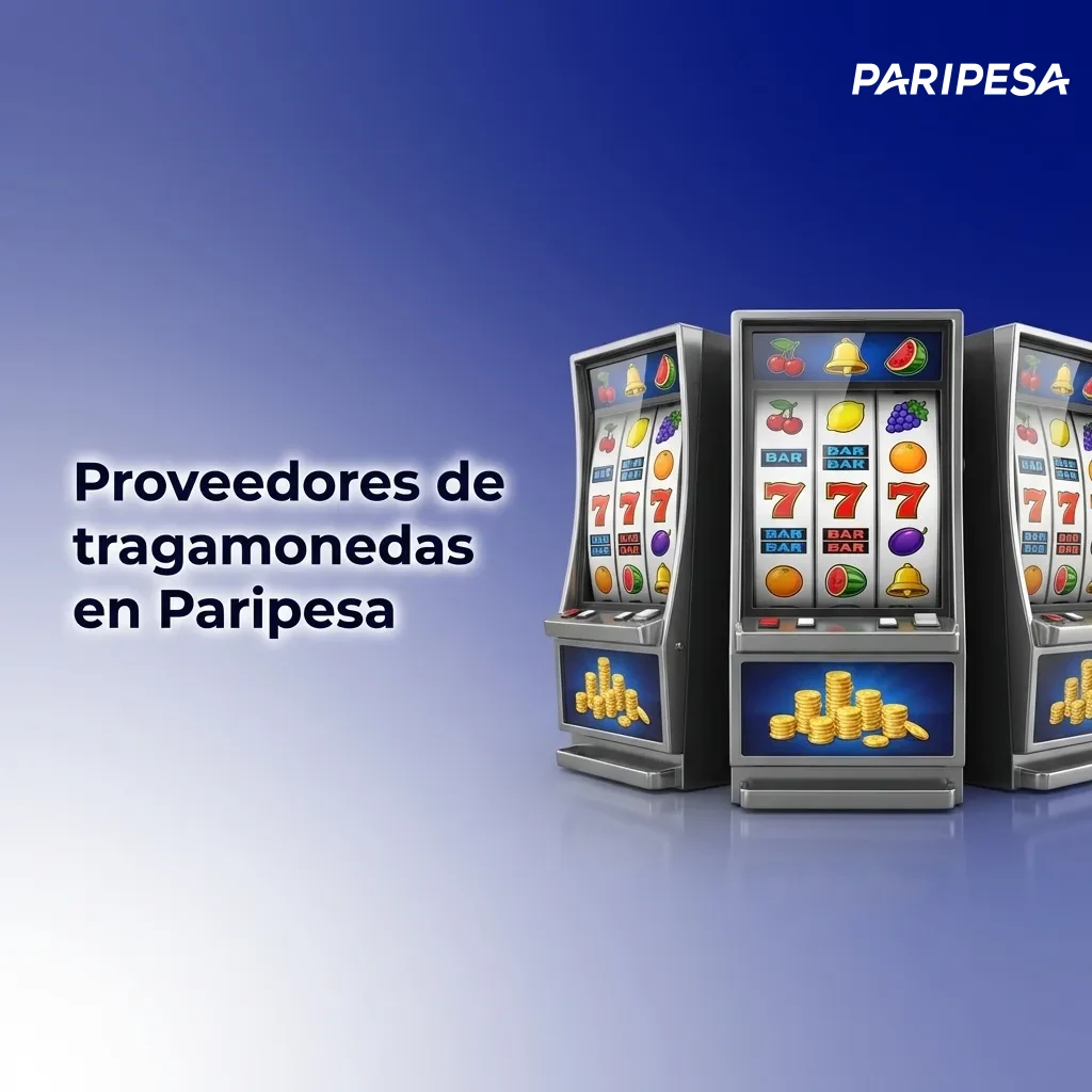 Proveedores de tragamonedas en Paripesa